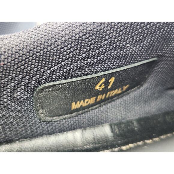 Prada Neoprene Crystal Slip On Blue Sneakers Size 41 - Picture 15 of 16